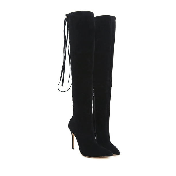 Details about   Stylish Women Over-the-Knee Boots Multi Colors Boots Thigh High Shoes Woman